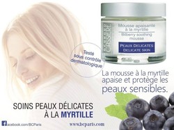 SOIN Peaux dlicates  la MYRTILLE
